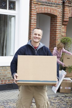 Professional office movers handling equipment in Hammersmith