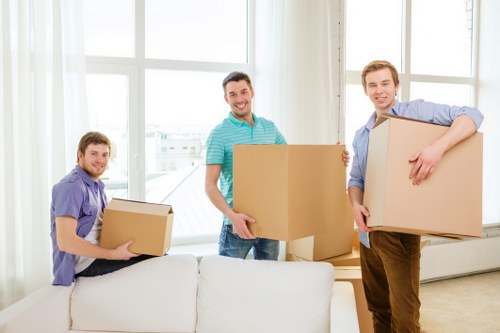 Professional movers assisting with a move in Hammersmith