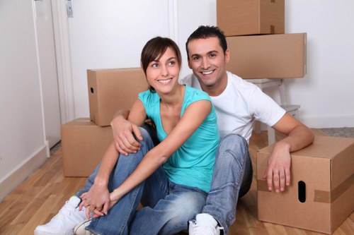 Movers organizing a move in Hammersmith