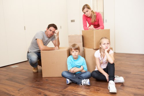Packing and loading services by man and van in Hammersmith