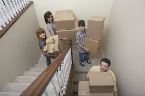 Efficient unpacking and setup in a new Hammersmith office space